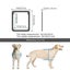 Dog Screen Door Inside Door Flap 12x14x0.4 Inch Lockable Pet Screen Door Magne Carousel 5
