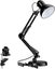 Adjustable Table Lamp With Clamp Metal Swing Arm Desk Lamp For Bedroom Study H Carousel 1