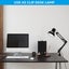 Adjustable Table Lamp With Clamp Metal Swing Arm Desk Lamp For Bedroom Study H Carousel 3