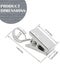 30 Pcs Stainless Steel Small Curtain Clips With Hook Heavy-duty Hanging Clamps Carousel 2