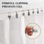 30 Pcs Stainless Steel Small Curtain Clips With Hook Heavy-duty Hanging Clamps Carousel 5