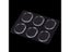 6pcs Set Transparent Snare Drum Mute Pad Gel Pads Drum Muffler Percussion Carousel 3