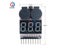 Digital 2 IN1 Low Buzzer Alarm 1S-8S Battery Voltage Meter For RC Helicopter Carousel 7