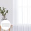 White Drapes Window Curtains Light Filter Curtains Semi Sheer Drapes Semi Shee Carousel 2