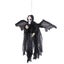 Hanging Ghost Voice-activated Glowing Skull Horror Haunted House Props black Carousel 2