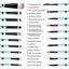 Makeup Brush Foundation Concealer Eye Shadow Makeup Brush 20 Pieces Carousel 4