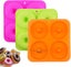 3pcs 4inches Donut Baking Pan Full Size Non Stick Silicone Molds Donut Trays D Carousel 1