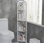 Bathroom Organizer Shelf Corner Shelves Storage Rack Waterproof Carousel 6