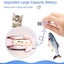 Lifelike Fish Toys Swing Fish Kitten Toys Interactive Cat Toys Carousel 4