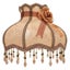 1pc European Vintage High-end Cloth Art Bead Lace Lampshade For Light Decor Carousel 1