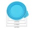 3 Pack Pet Food Can Covers Lids Universal Bpa Free & Dishwasher Safe/silicone Carousel 2