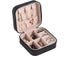 Small Jewelry Box Necklace Ring Storage Organizer Mini Jewelry Case Double Lay Carousel 1
