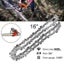 16" Chainsaw Chain 3/8" Pitch 0.050" Gauge 56 Links Chainsaw Replacement Chain Carousel 1