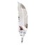 Feather Wall Mirror 3d Acrylic Mirror Feather Wall Stickers Modern Home Decor Carousel 3