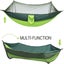 2 Person Hammock With Mosquito Net For Camping Tent Hanging Bed Travel Blue Carousel 6