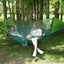 2 Person Hammock With Mosquito Net For Camping Tent Hanging Bed Travel Green Carousel 2