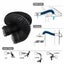 Flexible Air Duct Chimney Dryer Vent Duct Air Exhaust Aluminum Foil Ducting 6" Carousel 8