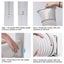 13cm 3pc Window Adapter Tube Connector for Portable Air Conditioner Exhaust Hose Carousel 6