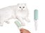 Pet Hair Remover Roller Self Cleaning Hair Remover White Carousel 1