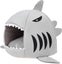 Cozy Nest Cat Cave Bed With Shark Pet Basket - Warm Indoor Sleeping Bag For Sma Carousel 3