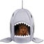 Cozy Nest Cat Cave Bed With Shark Pet Basket - Warm Indoor Sleeping Bag For Sma Carousel 4