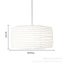 Paper Lamp Shade E27 Base Lantern Hanging Paper Lantern Lamp Shade Cover Carousel 1