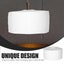 Paper Lamp Shade E27 Base Lantern Hanging Paper Lantern Lamp Shade Cover Carousel 2