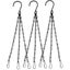 Hanging Basket Chains 3 Sets Of Metal Chains With Clips For Plants Birdcages A Carousel 1
