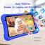 8 Inch Kids Tablet,Quad Core Android Tablet 64GB WiFi Bluetooth Tablet,Blue Carousel 2