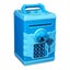 Piggy Bank, Electronic Password ATM Cash Coin, Gift Toy for Kids (Blue) Carousel 1