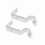 2pcs 18-22mm Adjustable Curtain Holder Curtain Drapery Rod Bracket white Carousel 4