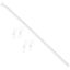 1 Set Of Detachable Blind Wand Vertical Blinds Replacement Blind Rod With Hook Carousel 4