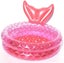 Inflatable Backyard Kiddie Mermaid Pools Garden Round Swimming Pool For Kids K Carousel 1