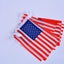 2 Pcs America Flag Usa Flag Banner Decoration National Flag Banner Embroidered Carousel 4