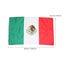 90x150cm Mexican Flags Fan Cheering Flag Sports Game Accessories Hangable Flag Carousel 4