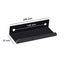 4pcs Mount Finger Edge Pull Handles 80/120mm Aluminum Concealed Handle Cabinet Carousel 3