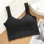 Seamless Crop Top Women Underwear Wire-Free U-Shaped Camisole Wide Carousel 5