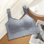 Seamless Crop Top Women Underwear Wire-Free U-Shaped Camisole Wide Carousel 6