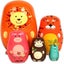 Handmade Wooden Different Pattern Small Items Matryoshka Doll Handmade Wooden Carousel 1