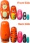 Handmade Wooden Different Pattern Small Items Matryoshka Doll Handmade Wooden Carousel 3