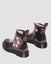Dr. Martens Junior 1460 - Black Coated Glitter Pu & Mauve Athena & Fondant Pi... Carousel 5