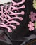 Dr. Martens Junior 1460 - Black Coated Glitter Pu & Mauve Athena & Fondant Pi... Carousel 6