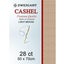 Zweigart Cashel 28ct 50x70cm Light Mocha Carousel 1