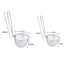 1Pc Stainless Steel French Fries Fried Filter Spoon Hot Pot Colander Carousel 7