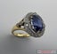 18ct Yellow Gold 2.48ct Sapphire and Diamond Cluster ~ $14,200! Carousel 3