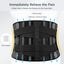 Adjustable Lumbar Back Belt Trainer Lumbar Pad Fitness Gym Waist Support Belts Carousel 2