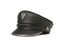 Winter Men's Genuine Leather Flat Top Badge Locomotive Retro Military Caps Carousel 4