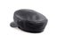 New Spring/Winter Unisex 55-60CM Black Genuine Leather Military Hats Thin Carousel 6
