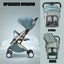 Pink Lightweight Compact Baby Stroller Pram Easy Fold Travel Easy Carry Carousel 4
