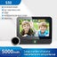 Home Security WIFI Smart Video Peephole Viewer 200W 1080P Doorbell Detection Carousel 4